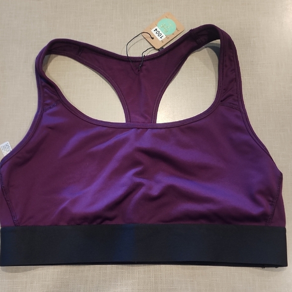 Purple Sports Bra - Picture 1 of 3